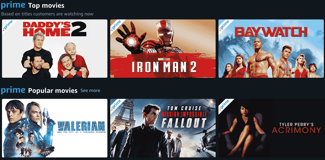 download movies form Amazon Prime