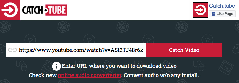 catch.tube is similar to clipconverter.cc