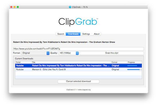 Clipgrab downloader