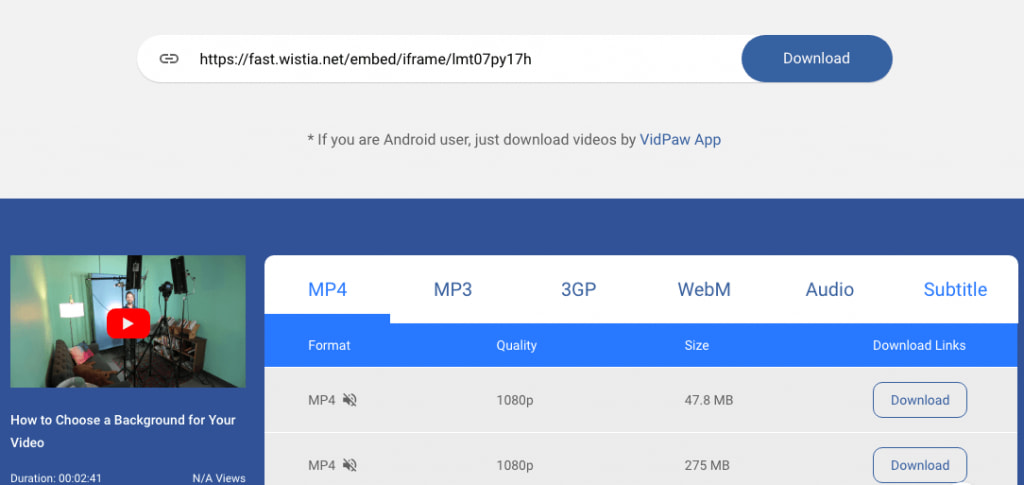 2 Steps To Download Wistia Video Within 1 Minute 