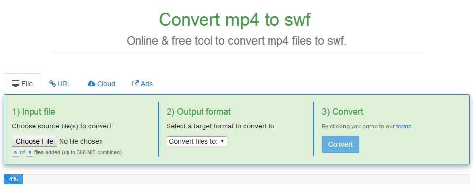 mp4 to swf free online converter freefileconvert