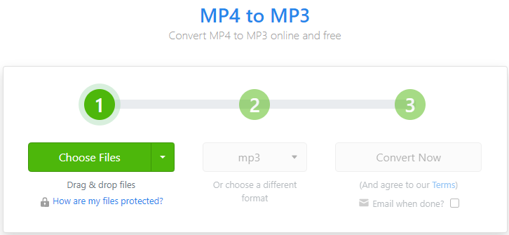 mp4 to mp3 online 