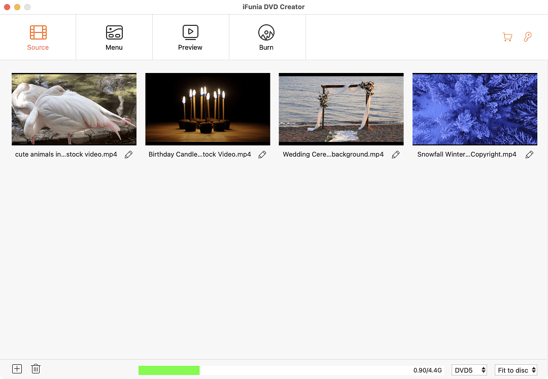 add video source of DVD